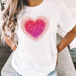 Valentine&#39;s Day Shirt, Valentine&#39;s T-Shirt, Hearts Shirt, Heart Shirt, Love Shirt, Shirt For Women, Shirt For Valentine&#39;s Day