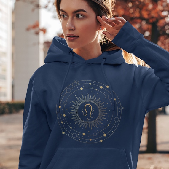 Zodiac Leo Hoodie: Astrology Sweatshirt, Leo Birthday Gift