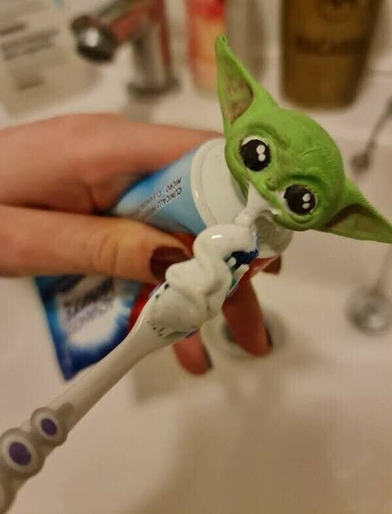 Baby Yoda / Grogu Toothpaste Topper 3D Printed High Etsy