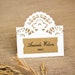 Lace Place Card Template SVG, Wedding Lace Place Card, Thanksgiving ...
