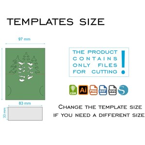 Rustic Pine Tree Place Card - Forest Wedding Name Tag – Christmas Table ...