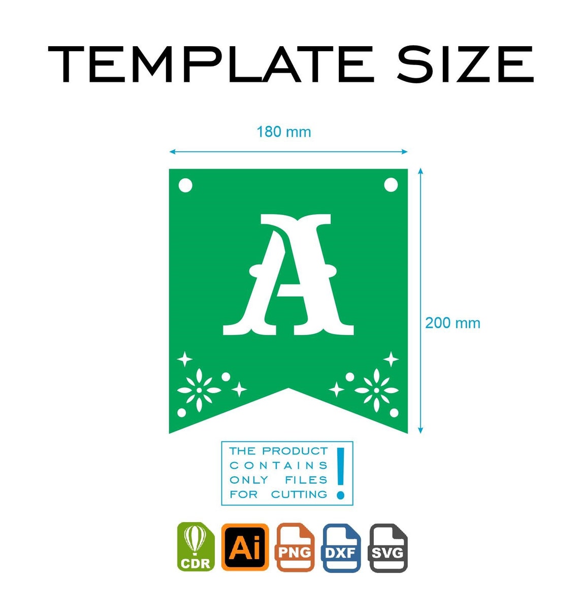 Bunting Banner Template SVG Wedding Alphabet Flags Christmas Etsy Bunting Banner Template SVG Wedding Alphabet Flags Christmas Etsy
