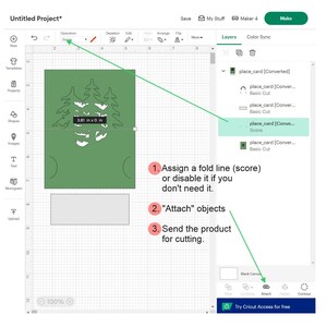 Rustic Pine Tree Place Card - Forest Wedding Name Tag – Christmas Table ...