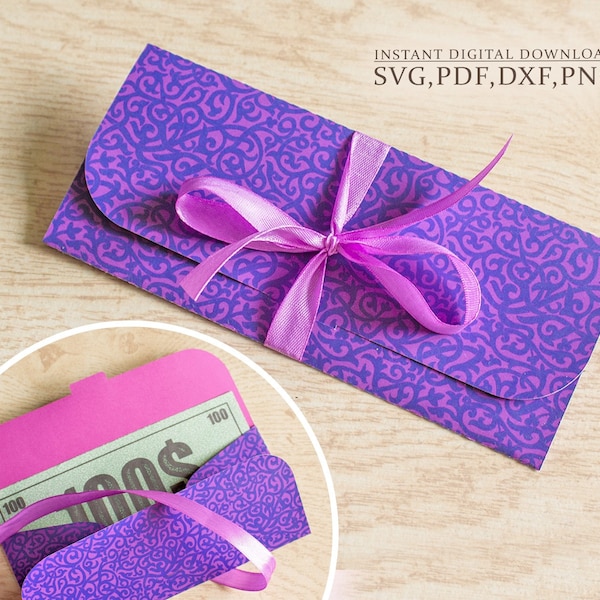 Cash Envelope Template Etsy