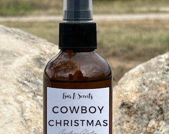Cowboy Christmas - Premium Room Spray