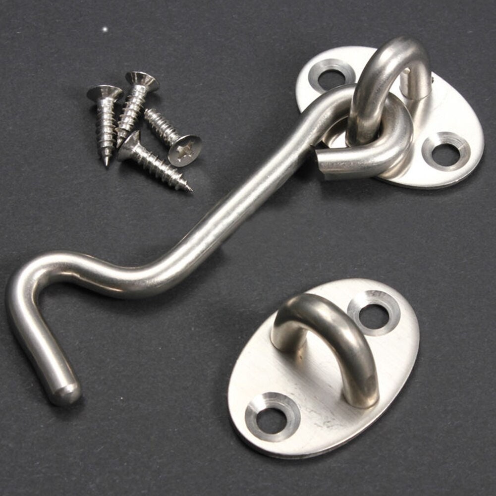 Everything You Need For Less Free shipping Delivery Homeley Stainless Steel Hook and Eye Latch