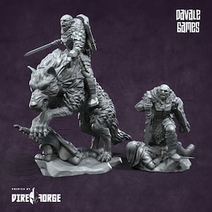 Ork Lord Kommandant Fuß und mtd | Regelmäßige Orks | Davale-Spiele | Fantasie