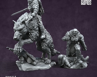 Orc Lord Commander foot and mtd | Regular Orcs | Davale Games | Fantasy