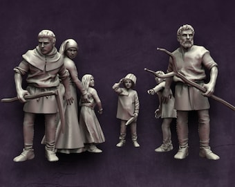 Sacerdote Medievale Montato – Miniatura 28mm (1/56) – Garrison Miniatures – Non Dipinto – Wargames