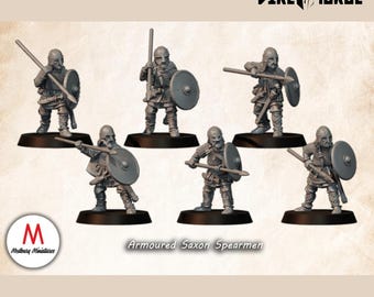 Armoured Saxon Spearmen | Saxon | Medbury | Historical