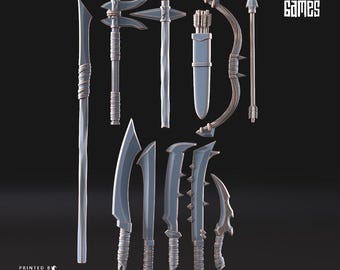 Morlok Weapons and Shields V2 | Scenery | Davale Games | Fantasy