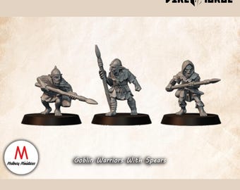 Goblin Warriors With Spears | Regular Orcs | Medbury | Fantasy