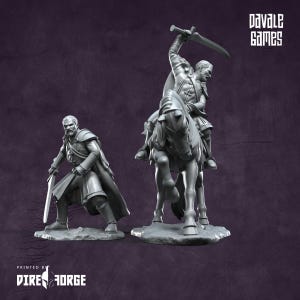 Fellmount Reavers KARR the General mtd & ft | Savage evil humans | Davale Games | Fantasy