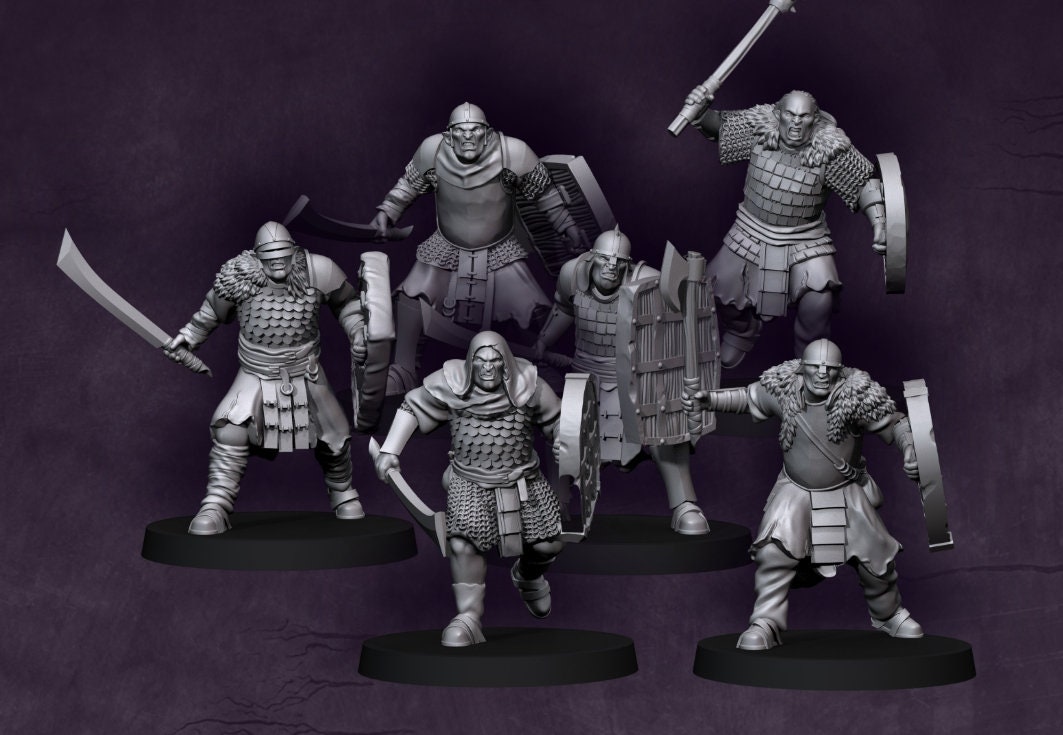 Regular Orc with Sword | Regular Orcs | Davale Games | Fantasy
