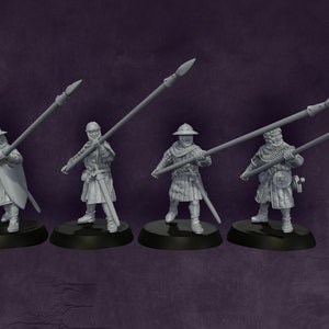 14th Century Scottish Pikemen 2 | Medbury | Historical