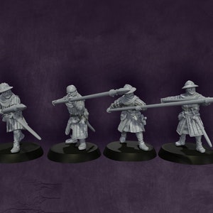 14th Century Scottish Pikemen | Medbury | Historical