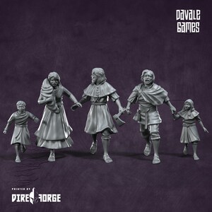 Peasants Fleeing | Davale Games | Historical