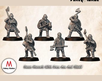 Saxon Huscarls With Dane Axes | Saxon | Medbury | Historical