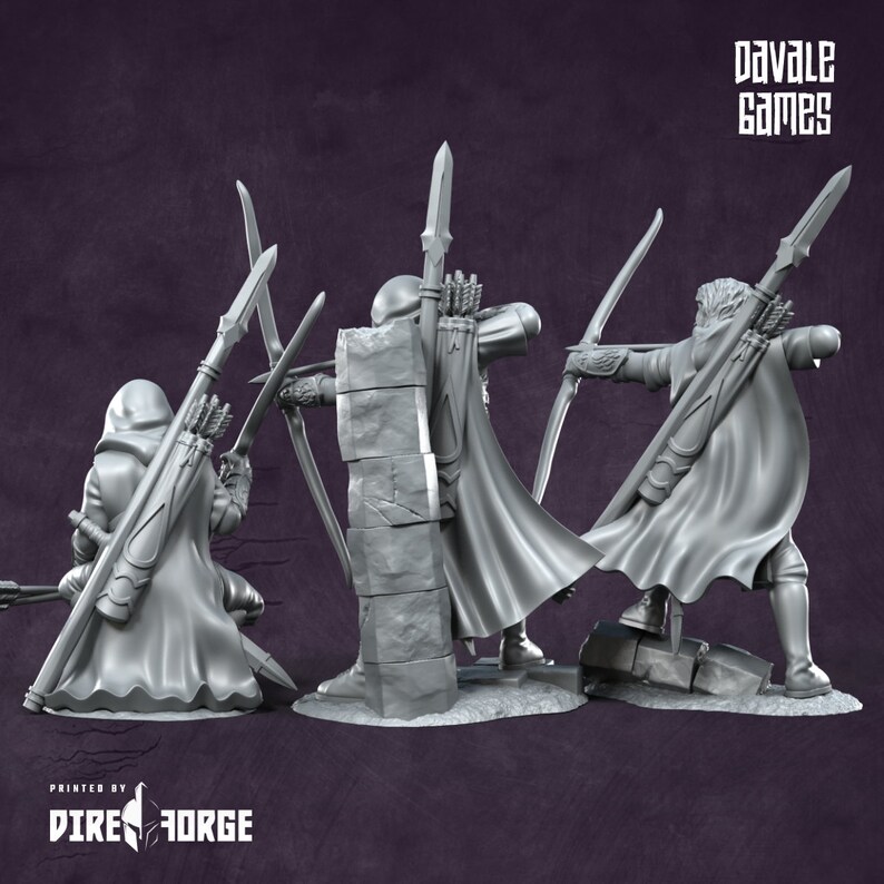 Gray Rangers. Fantasy Grey Castle Rangers | Grey Castle | Davale Games | Fantasy - Etsy