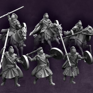 West Human Royal Guard - Foot and Mounted | West Humans | Davale Games | Fantasy