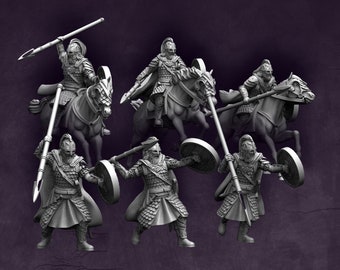 West Human Royal Guard - Fuß und Beritten | Westen Menschen | Davale Spiele | Fantasie