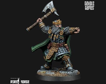 Urdin King of Kalak | Kalak Dwarves | Davale Games | Fantasy