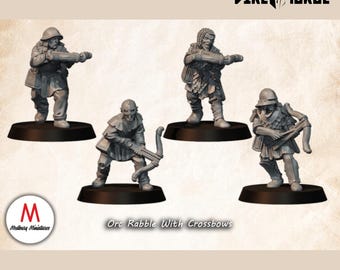 Orc Rabble With Crossbows | Regular Orcs | Medbury | Fantasy