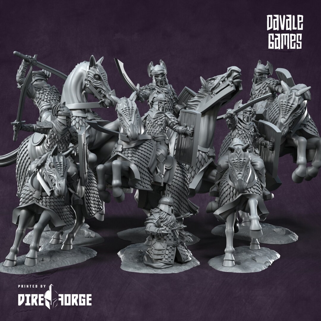Regular Dragon Army Cavalry | Dragon Army | Davale Games | Fantasy - Etsy