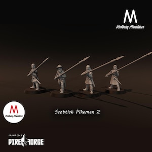 Scottish Pikemen 2 | Scottish War of Independence | Medbury | Historical