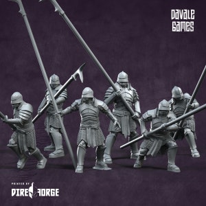 6x  Orcs with Long Spears | Blood-Handed Orcs | Davale Games | Fantasy