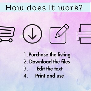 Girl Unicorn Printable Reward Chart, You Can Do It Chart, Rainbow Chore ...