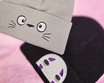 Cozy Spirits Beanies Various Designs - Anime - Cute - Chibi - Knitted - Comfy - Unisex