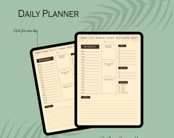 Daily Planner / Soft Collection / Digital Planner / Printable Planner