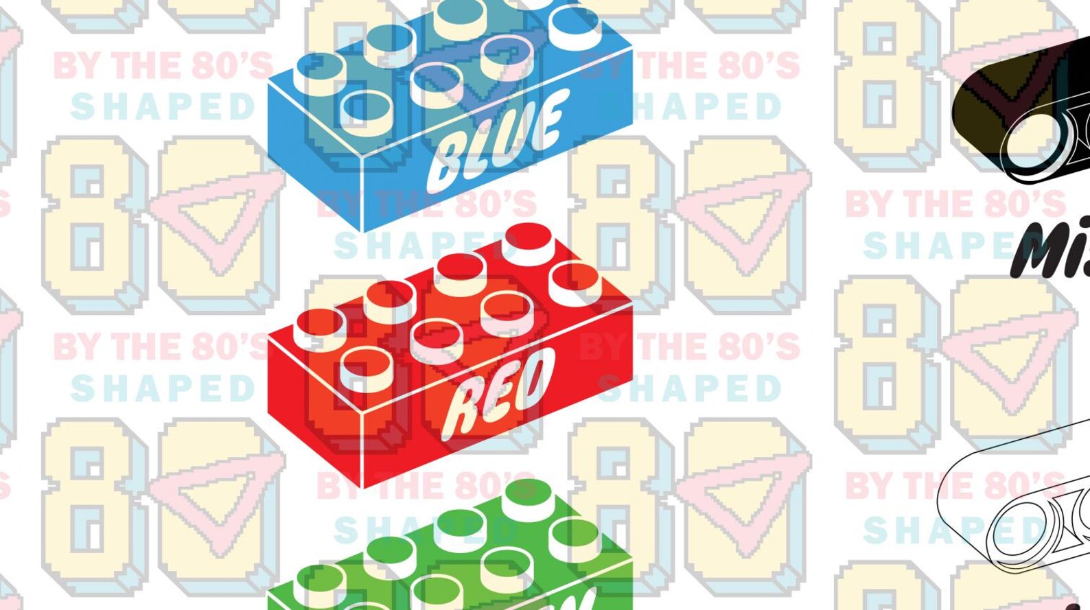 LEGO Brick Storage Labels SVG Bundle | Brick Color & Parts Labels ...