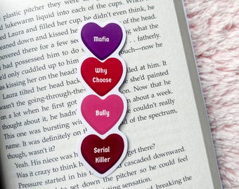 Spicy Romance Tropes Sticker | Bookish Stickers | Smut Reader | Spicy Kindle Stickers | Dark Romance Stickers | Bookish Merch | Ereader