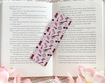 Eras Bookmark | Pink Bookmark | Taylor Era Bookmark | Bookish Merch | Cute Bookish | Swiftie Gifts | Book Lover Gift | Girly Bookmarks
