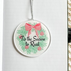 Tis the Season to Read | Bookish Christmas Decorations | Bookish Merch | Book Ornament | Christmas for Readers | Tree Decorations | Festive