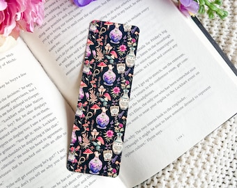 Apotheker Lesezeichen | Whimsigoth Lesezeichen | Zauberhafte Lektüre | Bücherwurm Merch | Märchenwald | Cottagecore Lesezeichen | Romantik