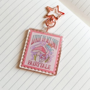 Fairytale Keychains | Frog Keychain | Bookish Acrylic Keychain | Book Lover Accessories | Bookish Merch | Keychain for Women | Romantasy