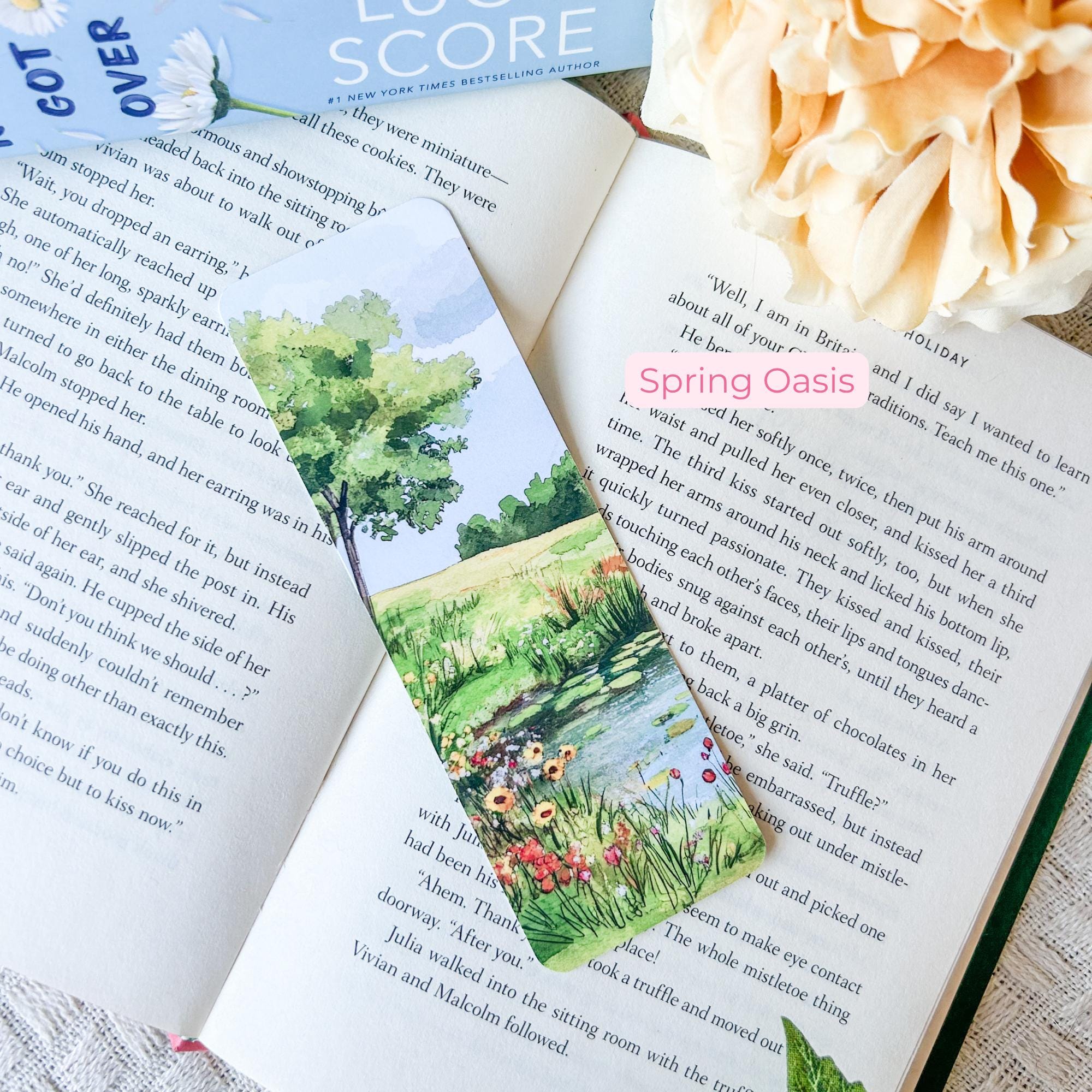Countryside Landscape Bookmark Set or Individual | Watercolour Bookmark ...