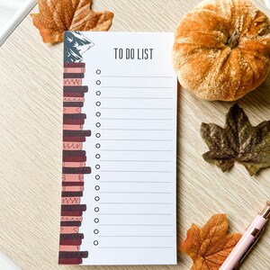 Mountain To Do List , Cute To Do List Notepads , Checklist Notepad , List Notepad , Tear Off Notepad , Grocery List , Daily Checklist