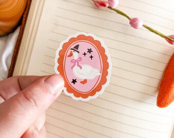 Halloween Goose Sticker | Halloween Kindle Stickers | Bookish Stickers | Cute Spooky Bookish | Bookish Merch