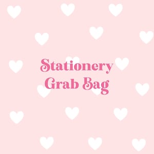 Stationery Grab Bag | Stationery Sets | Notepads | Planner Pads | Sticky Notes | Bookish Gifts | Stationery Gift Set | Desk Accessories