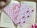 Coquette bookmark set or individual | Pink bookmarks | Gifts for book lovers | Bow bookmark | Soft girl era | Girly aesthetic | Bookish product logo
