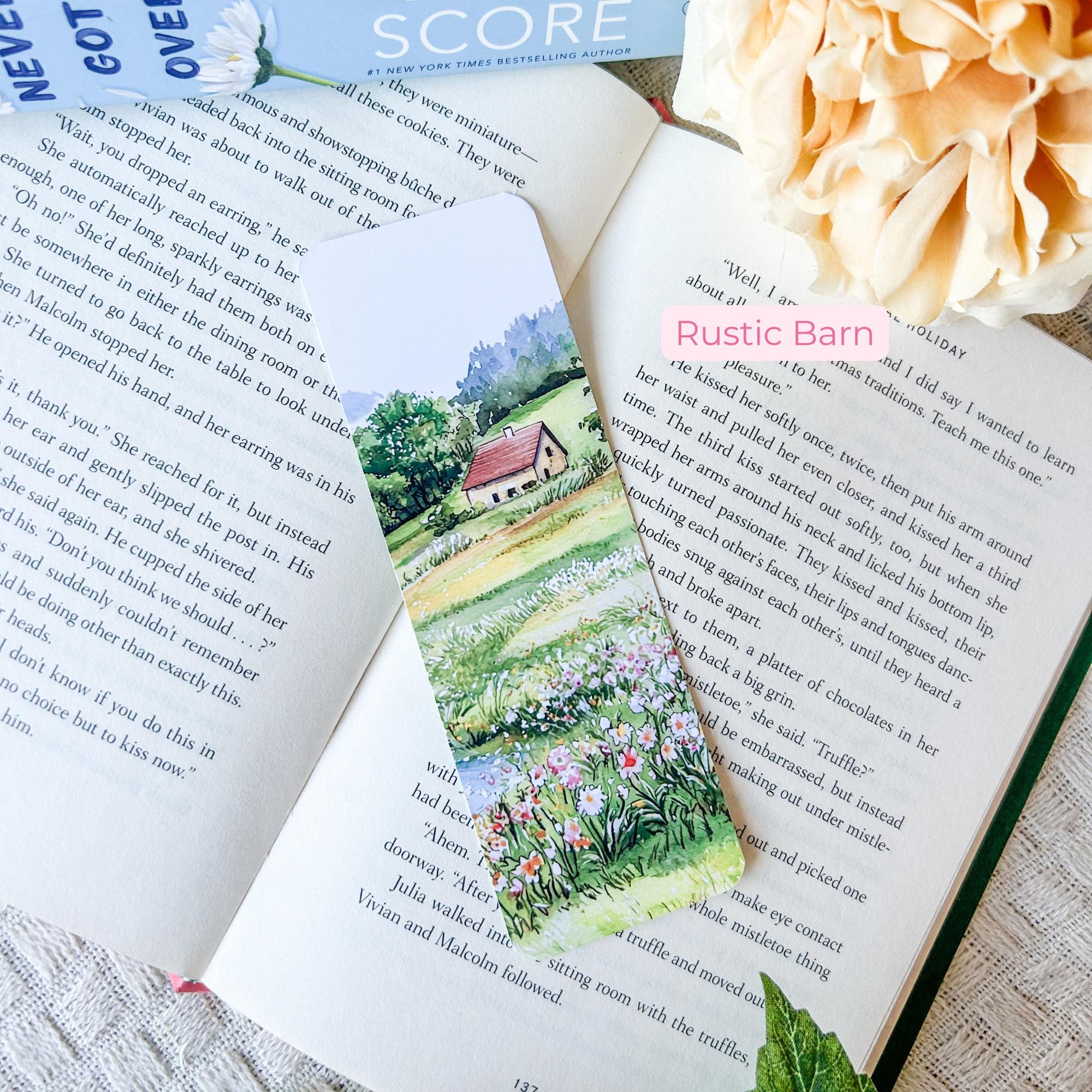 Countryside Landscape Bookmark Set or Individual | Watercolour Bookmark ...