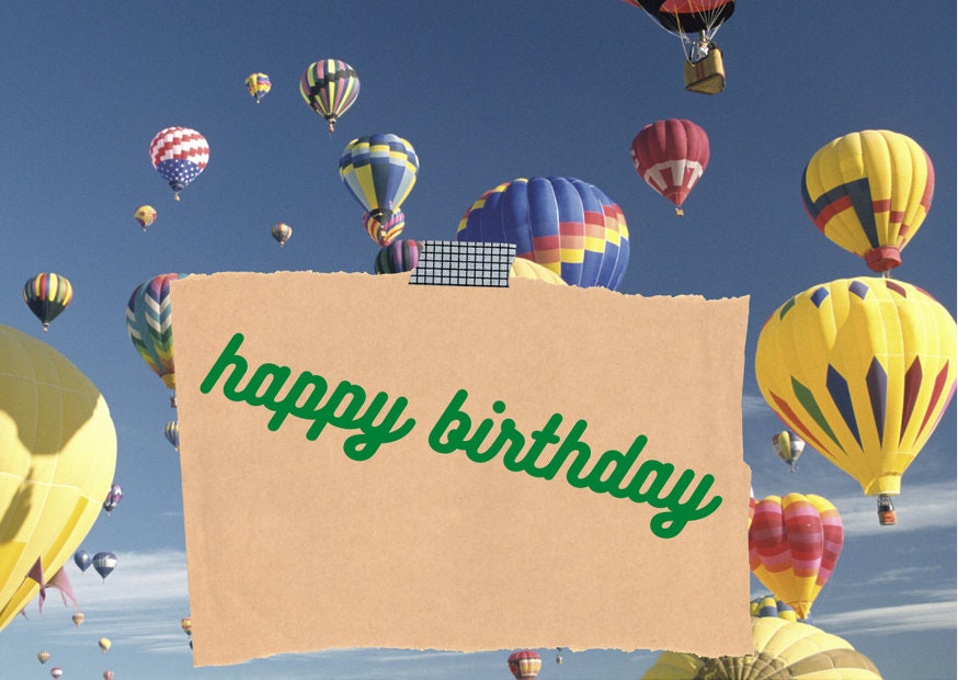 Printable Birthday Cards Digital Birthday Cards Printable Etsy