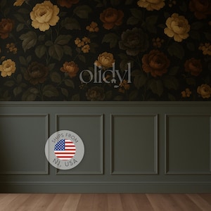 DIY Wainscoting Kit: Peel & Stick Wall Paneling - Half Wall Design