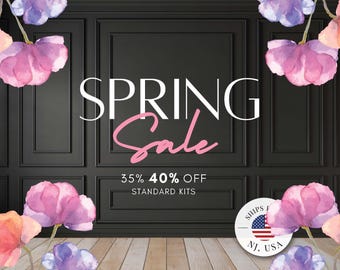 Self-Adhesive Nested Wall Molding Kit: Pre-Cut Wainscoting Panels