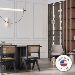 Self-Adhering Wall Paneling - Pre-cut Wall Molding Kit - Primed Accent Wall Panels - Wainscoting - 3 Panel Design