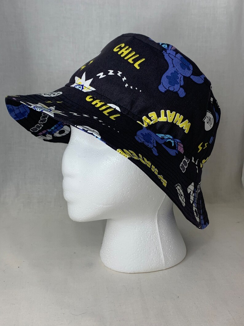 Stitch Bucket Hat Etsy
